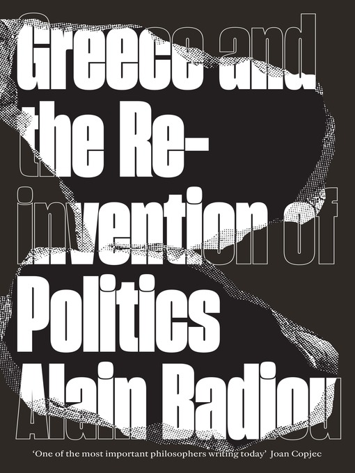 Title details for A Course on Greece by Alain Badiou - Available